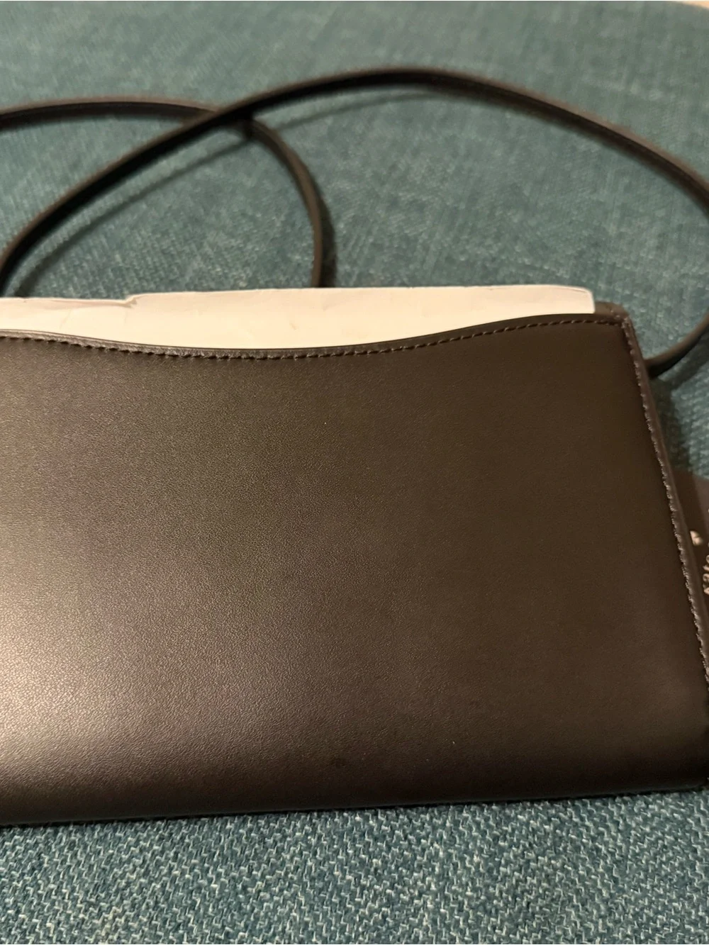 Kate Spade Black Leather Kerri Crossbody Bag